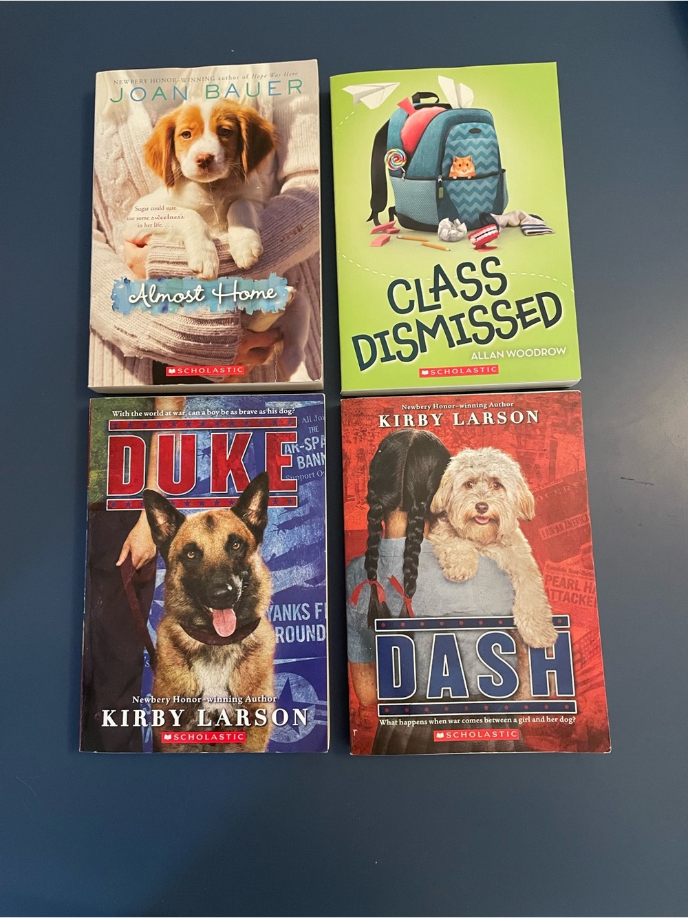 Scholastic Middle School Books Dog books